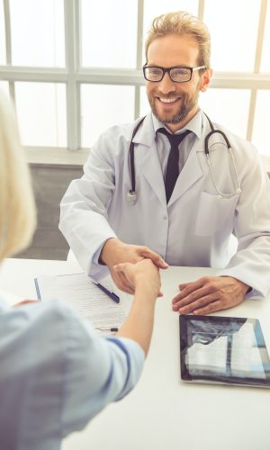 Doctor and patient