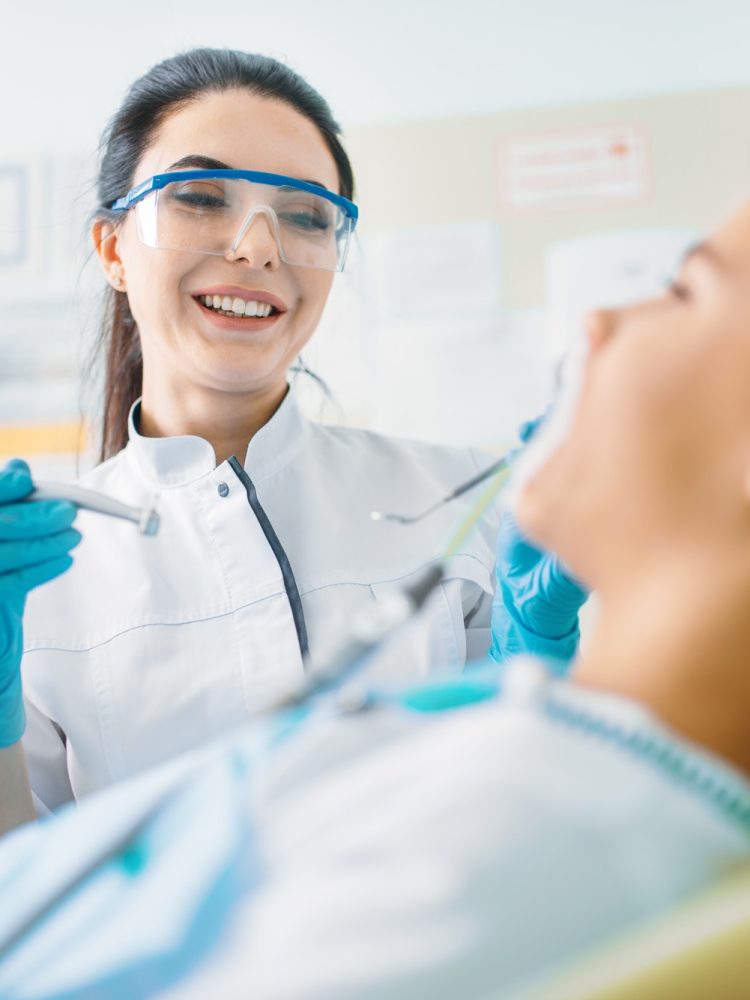 Seal installation process, pediatric dentistry